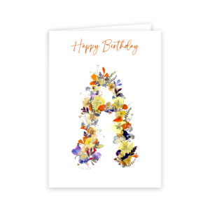 Floral Alphabet: A