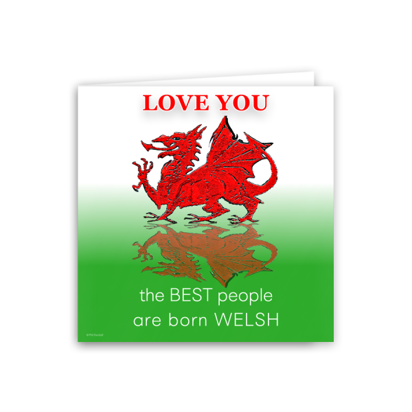 LOVE YOU, the BEST people are born WELSH