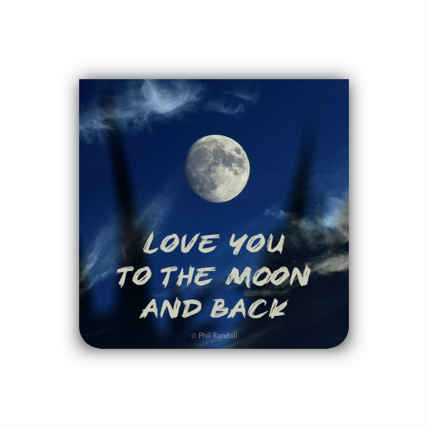 LOVE YOU TO THE MOON...