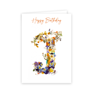 Floral Alphabet: J