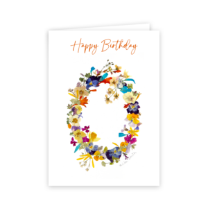 Floral Alphabet: O
